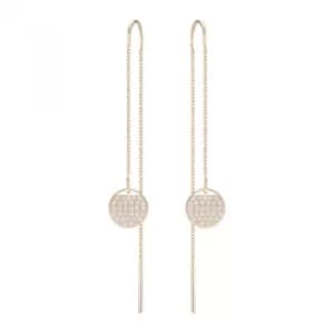 Mens Swarovski Rose Gold Plated Ginger Earrings