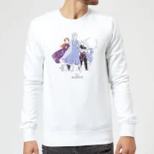 Frozen 2 Group Shot Sweatshirt - White - L
