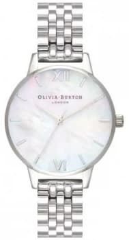 Olivia Burton Womens Mother Of Pearl Dial Stainless Watch