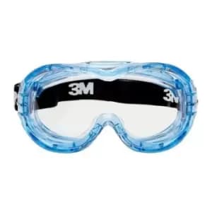 3M FAHRENHEIT, Scratch Resistant Anti-Mist Safety Goggles with Clear Lenses