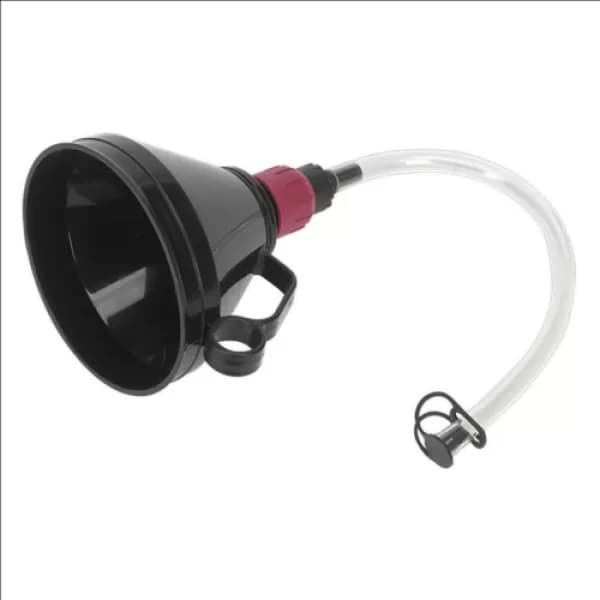 Genuine SEALEY VFF1 Valved Funnel with Flexible Spout Ø160mm