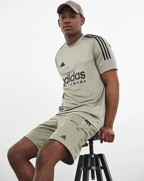 Adidas adidas Tiro T-Shirt Khaki Male XL44/48 DA97804