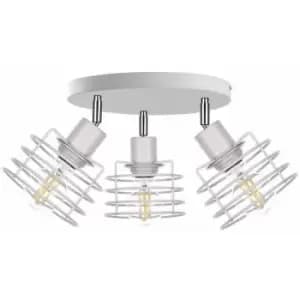 Keter Op. Ceiling Spotlight Clusters White, 35cm, 3x E27