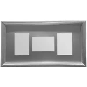 Silver 3 Photo Multi Photo Frame - Premier Housewares