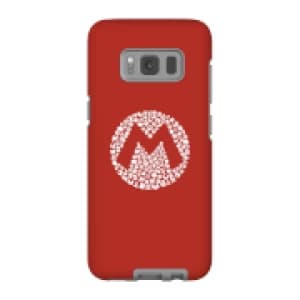 Nintendo Super Mario Mario Items Logo Phone Case - Samsung S8 - Tough Case - Gloss