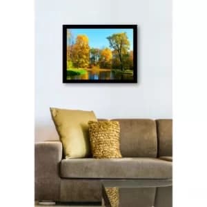 SC1207 Multicolor Decorative Framed MDF Painting