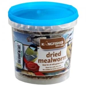 Kingfisher Dried Mealworm Bird Feed 100g