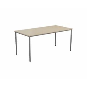 TC Office Rectangular Table 1200 x 800mm, Maple