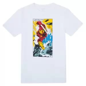 Name it MARVEL boys's Childrens T shirt in White - Sizes 8 years,10 years,12 years,7 years