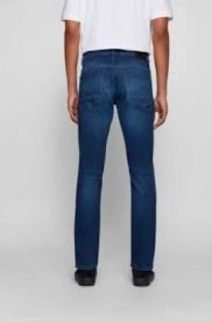 Hugo Boss Delaware Slim Fit Jeans Mid Blue Size 36 Men