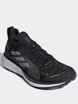 adidas Terrex Two Primeblue Trail Running Shoes, Black/White/Yellow, Size 11.5, Men