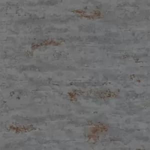 Noordwand - Topchic Wallpaper Concrete Look Dark Grey Grey