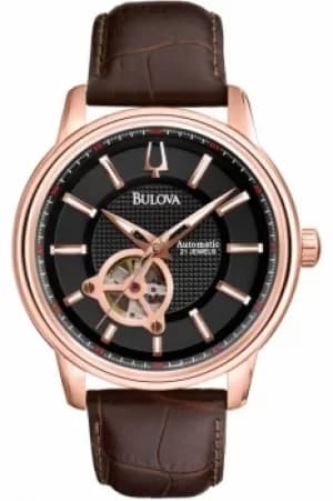 Mens Bulova Mechanicals Automatic Watch 97A109