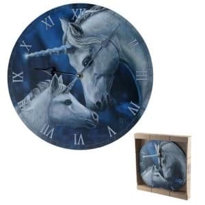 Fantasy Sacred Love Unicorn Wall Clock