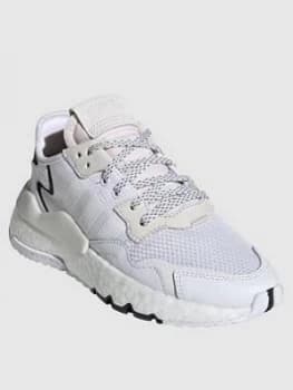 Adidas Originals Junior Nite Jogger Trainers - White