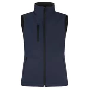 Clique Womens/Ladies Softshell Panels Gilet (M) (Dark Navy)