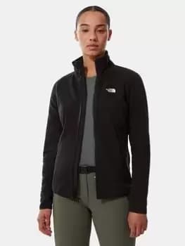 The North Face 100 Glacier Full Zip - Black, Size S, Women
