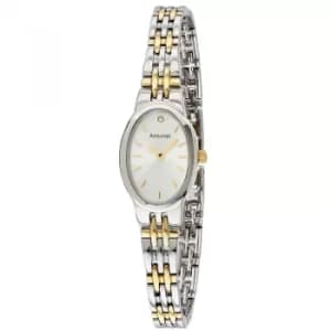 Ladies Accurist Womens Oval Case Bracelet Watch