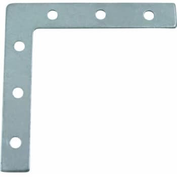 100MM Corner Plate BZP -E/Galv (Pk-10) - Matlock