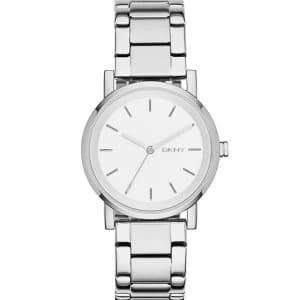 DKNY Soho Rd Br Watch - SILVER