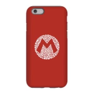 Nintendo Super Mario Mario Items Logo Phone Case - iPhone 6 - Tough Case - Gloss