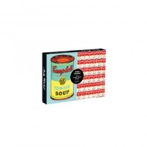 Andy Warhol Soup Can 2-sided 500 Piece Puzzle