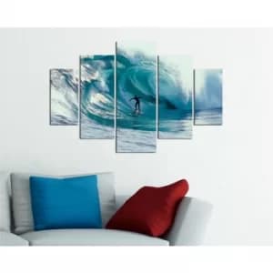 ST170 Multicolor Decorative MDF Painting (5 Pieces)