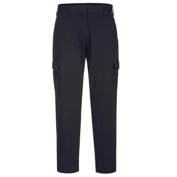 Portwest Womens Stretch Cargo Trousers S233BKR40 Colour: Black
