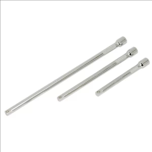 Genuine SEALEY AK6330 Extension Bar Set 3pc 1/4Sq Drive