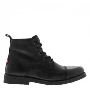 Levis Track Boots - Brill Black 60
