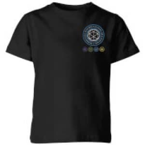 Crystal Maze Crystal Pocket Kids T-Shirt - Black - 11-12 Years