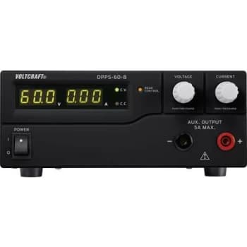 VOLTCRAFT DPPS-60-8 Bench PSU (adjustable voltage) 1 - 60 V DC 0 - 8 A 480 W USB programmable No. of outputs 1 x