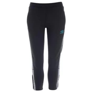 Umbro Logo Leg Tape Track Pants Ladies - Black