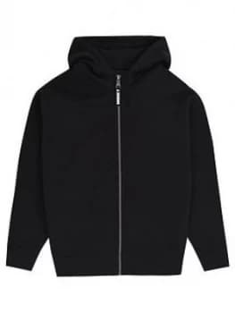 Money Boys Shadow Block Ape Zip Through Hoodie - Black