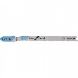 Bosch T218 A Metal Cutting Jigsaw Blades Pack of 3