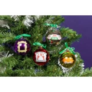 Friends Christmas Tree Decorations - Set of 4