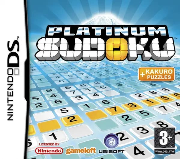 Platinum Sudoku Kakuro Puzzles Nintendo DS Game