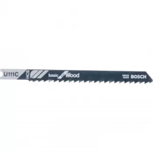 Bosch U111 C Wood Cutting Jigsaw Blades Pack of 3