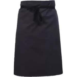 BonChef 24" Waist Apron (One Size) (Navy) - Navy