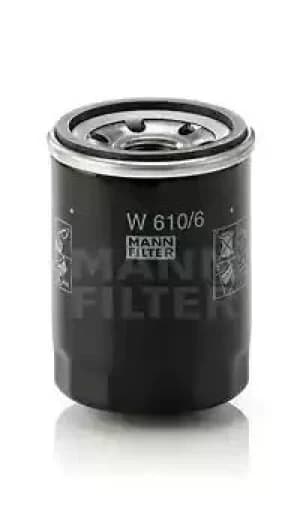 Oil Filter W610/6 By Mann