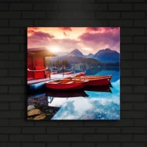 4040?ACT-12 Multicolor Decorative LED Lighted Canvas Painting