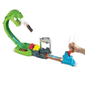 Hot Wheels City Toxic Snake Strike Playset