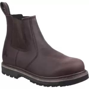 Amblers Mens Carlisle Dealer Boots Brown Size 11
