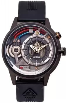 Electricianz Watch SteelZ DarkZ Black Rubber