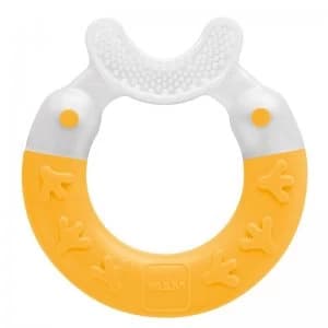 Mam Bite & Brush Yellow Teether