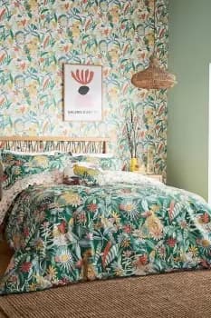 'River Wander' Cotton Duvet Cover Set