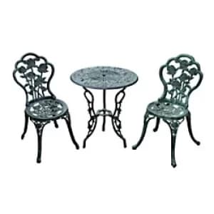 Outsunny Patio Dining Set 01-0795 Antique Green,