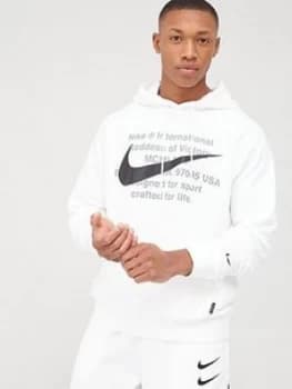 Nike Swoosh Overhead Hoodie - Stone