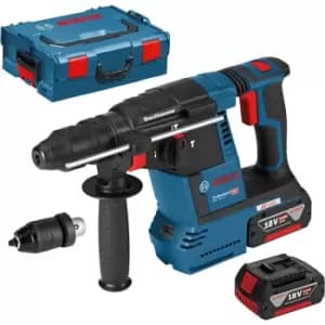 Bosch GBH 18 V-26 F 18v Cordless SDS Drill 2 x 6ah Li-ion Charger Case
