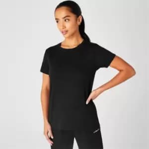 LA Gear Pocket T Shirt Ladies - Black